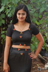 Actress Megha Sri at Kaaki Movie Press Meet